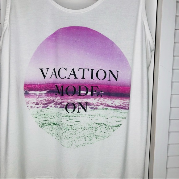 Desert Dreamer Vacation Mode On Tank Top Size S - Picture 1 of 7